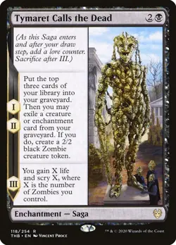 Tymaret Calls the Dead Foil (118) Theros Beyond Death THB MTG Magic - Image 1
