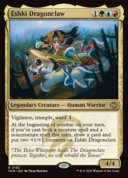 Eshki Dragonclaw (182) Tarkir: Dragonstorm TDM MTG Magic - Image 1