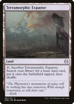Terramorphic Expanse (261) Phyrexia: All Will Be One ONE MTG Magic - Image 1