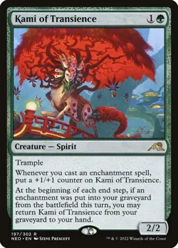 Kami of Transience (197) Kamigawa: Neon Dynasty NEO MTG Magic - Image 1