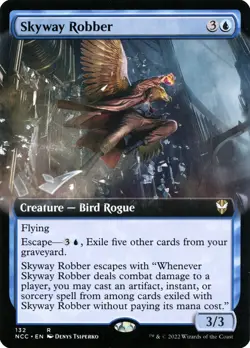 Skyway Robber (132) Extended Art New Capenna Commander NCC MTG Magic - Image 1