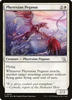 Phyrexian Pegasus Foil (324) March of the Machine MOM MTG Magic - Image 1