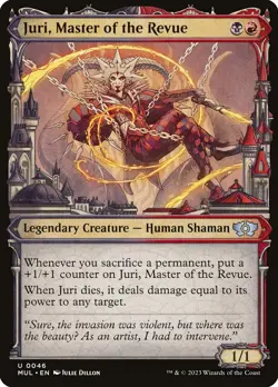 Juri, Master of the Revue (046) Showcase Multiverse Legends MUL MTG Magic - Image 1