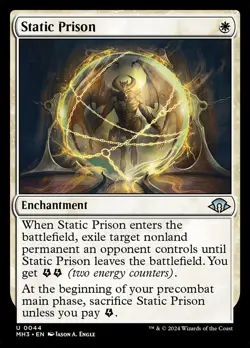 Static Prison Foil (044) Modern Horizons 3 MH3 MTG Magic - Image 1