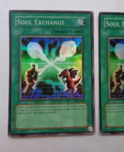 Playset: 3x Soul Exchange SDY-041 (Super Rare, Unlimited, Lightly Played / LP) - Image 3