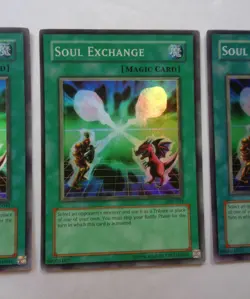 Playset: 3x Soul Exchange SDY-041 (Super Rare, Unlimited, Lightly Played / LP) - Image 4