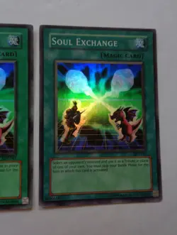 Playset: 3x Soul Exchange SDY-041 (Super Rare, Unlimited, Lightly Played / LP) - Image 5