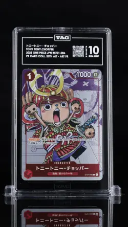 TAG 10 GEM MINT Japanese One Piece 2023 Tony Chopper ST01-006 Parallel 25th NR6 - Image 1