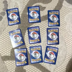 Pokemon Old TCG 9 Card Lot LP-MP Normal/Holo/Reverse Holo - Image 2