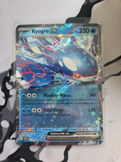 Pokemon TCG Kyogre Ex SVP EN 178 Black Star Promo Card - Image 1
