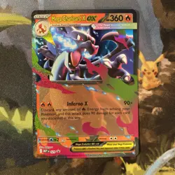 Mega Charizard X ex (MEP 29) black star rare promo Pokemon TCG card - Image 1