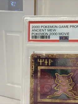 Ancient Mew Pokemon: The Movie 2000 Holo Promo Card PSA 9 - Image 2