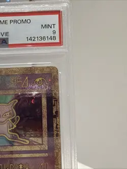 Ancient Mew Pokemon: The Movie 2000 Holo Promo Card PSA 9 - Image 4
