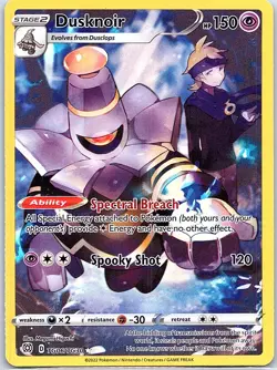 Dusknoir TG06/TG30 SWSH09: Brilliant Stars Trainer Gallery - Pokemon Card - NM - Image 1