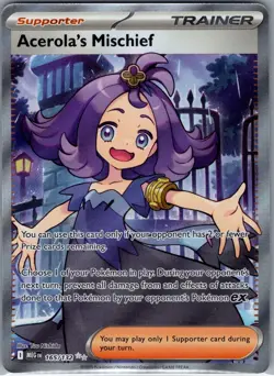 Acerola's Mischief 165/132 ME01: Mega Evolution - Pokemon Card - NM - Image 1
