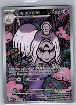 Houndstone 145/132 ME01: Mega Evolution - Pokemon Card - NM - Image 1