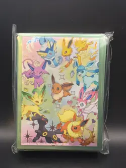 Pokemon TCG: Eevee Super-Premium Card Sleeves (65-Pack) - Image 1