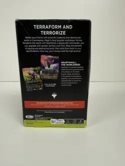 MTG Magic The Gathering Edge of Eternities Commander Deck WORLD SHAPER - Sealed - Image 4