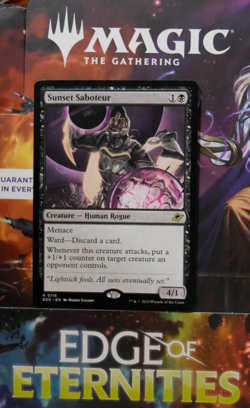 Sunset Saboteur EOE 116 MTG Menace Rogue - Image 1