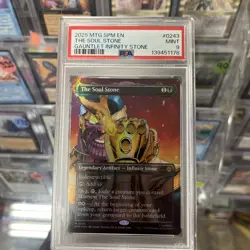 Magic: The Gathering MTG Marvel Spider-Man Soul Stone Borderless Foil PSA 9 - Image 1