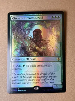 Circle of dreams druid (ampersand promo) - Foil - English - MTG AFR promo NM - Image 1