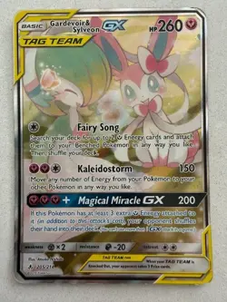 Pokemon Unbroken Bonds Gardevoir & Sylveon GX 205/214 (Alternate Art Tag Team) - Image 1