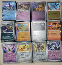 1200x Pokemon Cards Bulk -Holo/Reverse Holo ONLY,Includes Trainer, No Energy - Image 1
