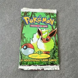 Pokemon TCG Wizards of the Coast Jungle Sealed Booster Pack Flareon Art 🔥 - Image 1
