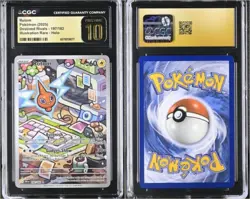 Rotom Pokemon — Destined Rivals 197/182, Illustration Rare — CGC 10 Pristine - Image 1