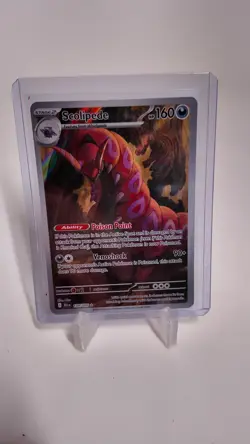 Scolipede 134/086 Pokemon TCG Black Bolt Illustration Rare - Image 1