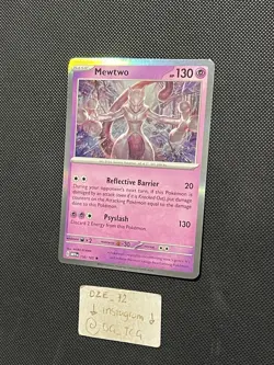 Pokemon ENGLISH - 151 - Mewtwo - 150/165 - Holo Rare - M/NM - Image 4