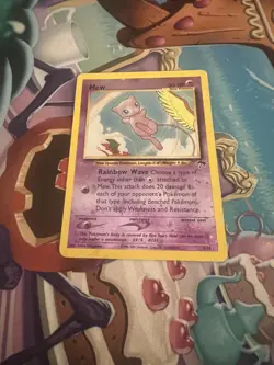 Mew - Southern Islands - 01/18 - Reverse Holo - English - Pokemon TCG **SWIRL** - Image 1