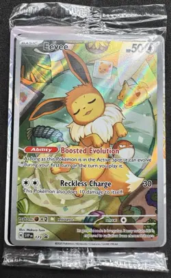 Pokemon TCG Eevee 173 Holo Promo Prismatic Evolutions Sealed 003 - Image 1