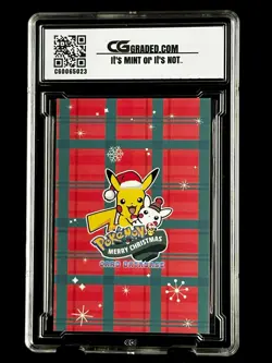 2024 Pokemon CG 10 Pika Bulbasaur Charmander Christmas TCG XMAS Holiday CGC PSA - Image 2