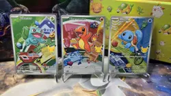 Pokemon TCG First Partner Illustration Collection Series 1 Kanto GEN 1 Starters - Image 1