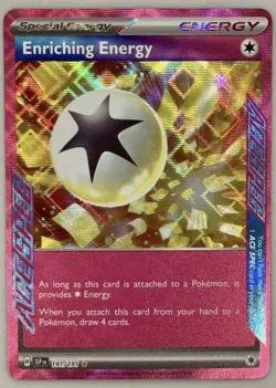 2024 Pokemon SV Surging Sparks SSP EN Enriching Energy #191/191 - Image 1