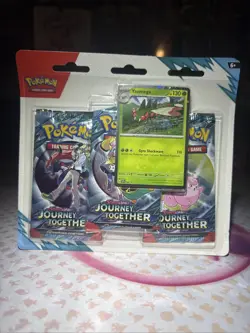 Pokemon Scarlet and Violet Journey Together 3 Pack Blister Factory Sealed New - Image 1