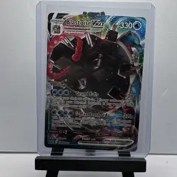 Pokemon Blastoise VMAX Promo Full Art Holo SWSH103 SWSH Sword & Shield 330 HP - Image 1