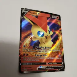 1x Victini V SWSH104 Pokemon Sword & Shield Promo Ultra Rare Holo NEVER PLAYED - Image 4