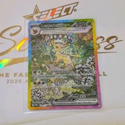LEAFEON EX 144/131 NEAR MINT FULL ART PRISMATIC EVOLUTIONS Pokemon ENGLISH - Image 4