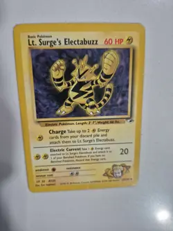 Pokemon TCG Lt. Surge's Electabuzz 027/132 Gym Heroes - Image 1