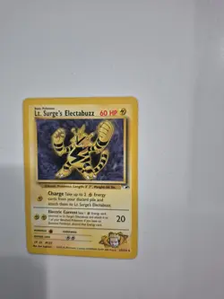 Pokemon TCG Lt. Surge's Electabuzz 027/132 Gym Heroes - Image 2