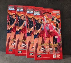One Piece TCG EB-03 Heroines Edition Sleeved Booster Packs EN (Lot of 4) - Image 1