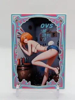 Carrot One Piece Waifu Thick Metal super rare Neon colors - Image 1