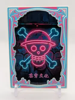 Carrot One Piece Waifu Thick Metal super rare Neon colors - Image 2