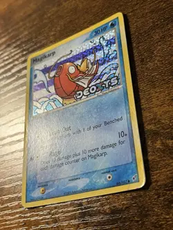 Magikarp 64/107 Deoxys Stamped Reverse Holo Pokemon Card - Image 2