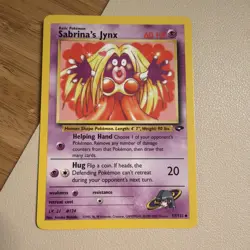 Sabrina's Jynx 57/132 HP Gym Challenge English Pokemon Card TCG LP - Image 1