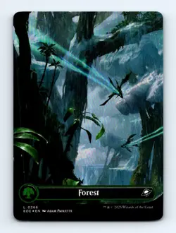 #266 2025 Edge of Eternities EOE ~ Forest Land FOIL - Image 1