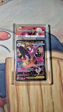 ACE 10 - Pokemon TCG 128/094 Mega Lopunny Ex - SIR - Phantasmal Flames English - Image 1
