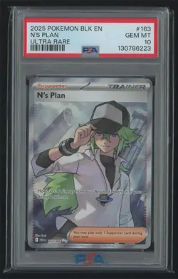 2025 Black Bolt N's Plan PSA 10 #163/86 - Image 1